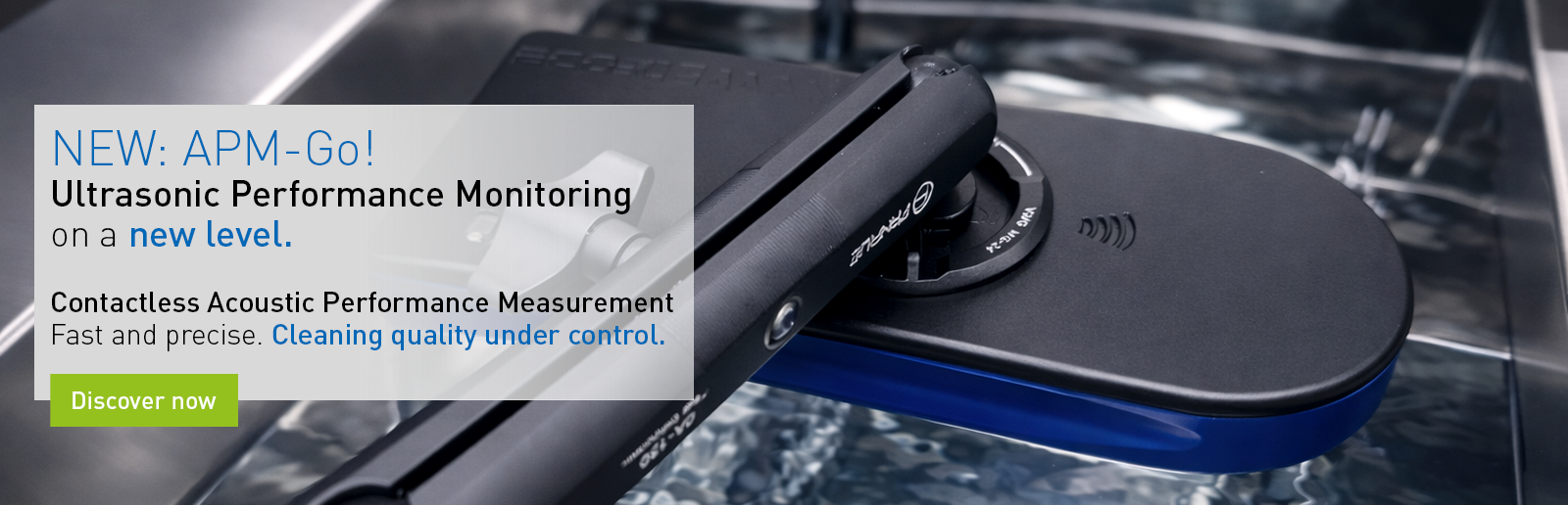 Ecoclean APM-Go! Contactless Acoustic Performance Measurement