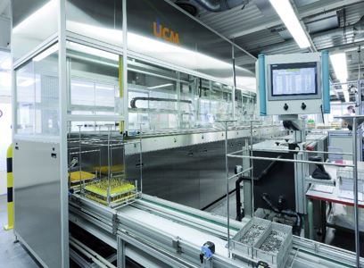 Cleaning of medtech components